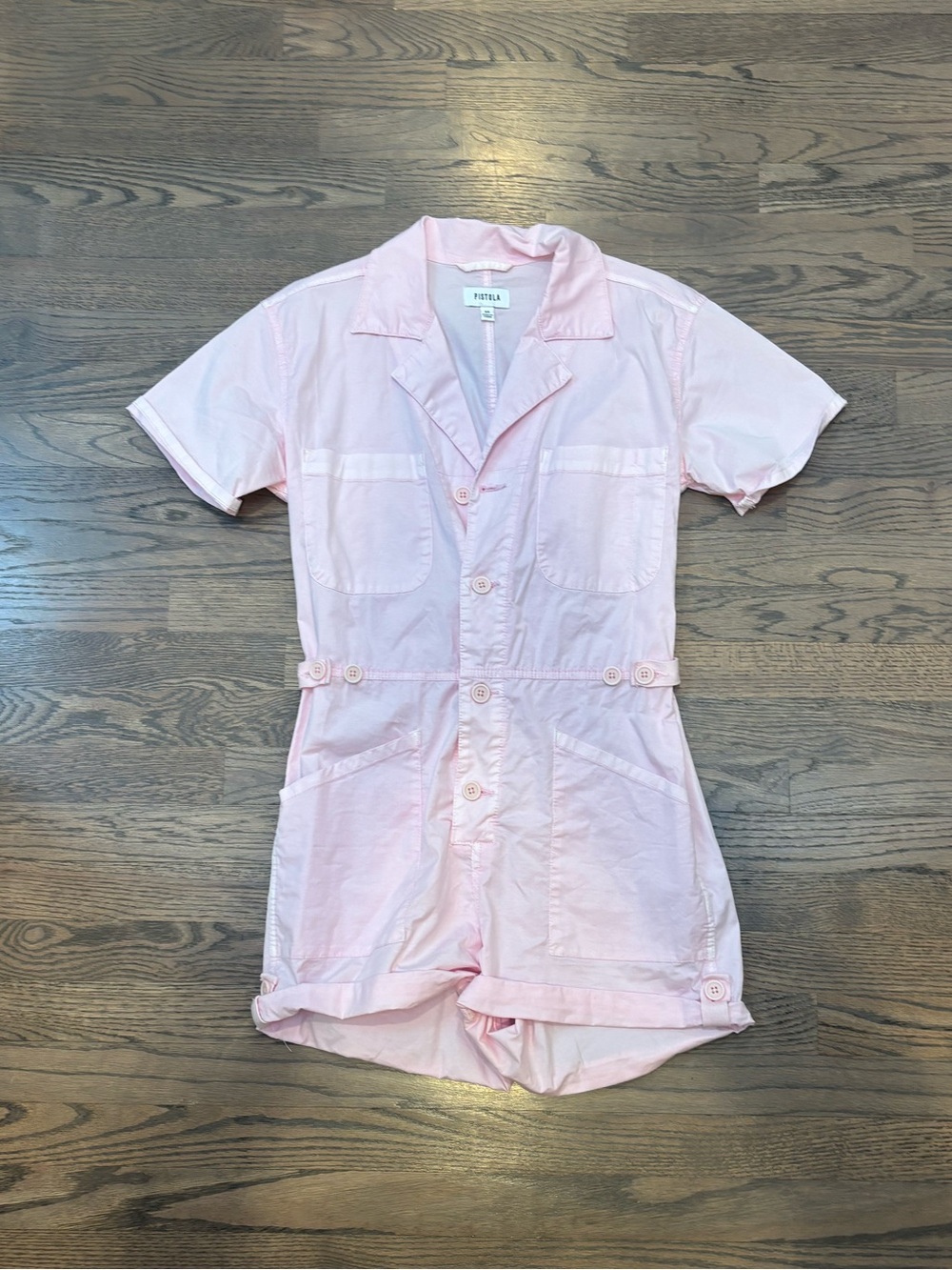 Pistola Pink Mist Parker Utility Romper
